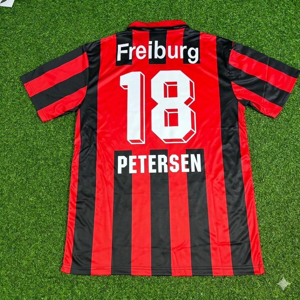 Nils Petersen SC Freiburg Retro Football Jersey Kit