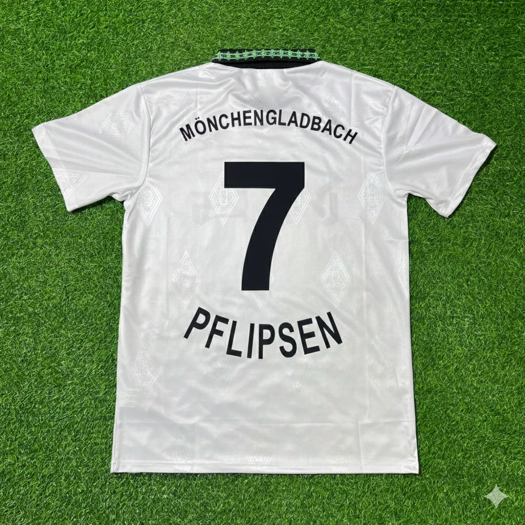 Karlheinz Pflipsen Borussia Mönchengladbach 1995/96 Retro Fußballtrikot Jersey