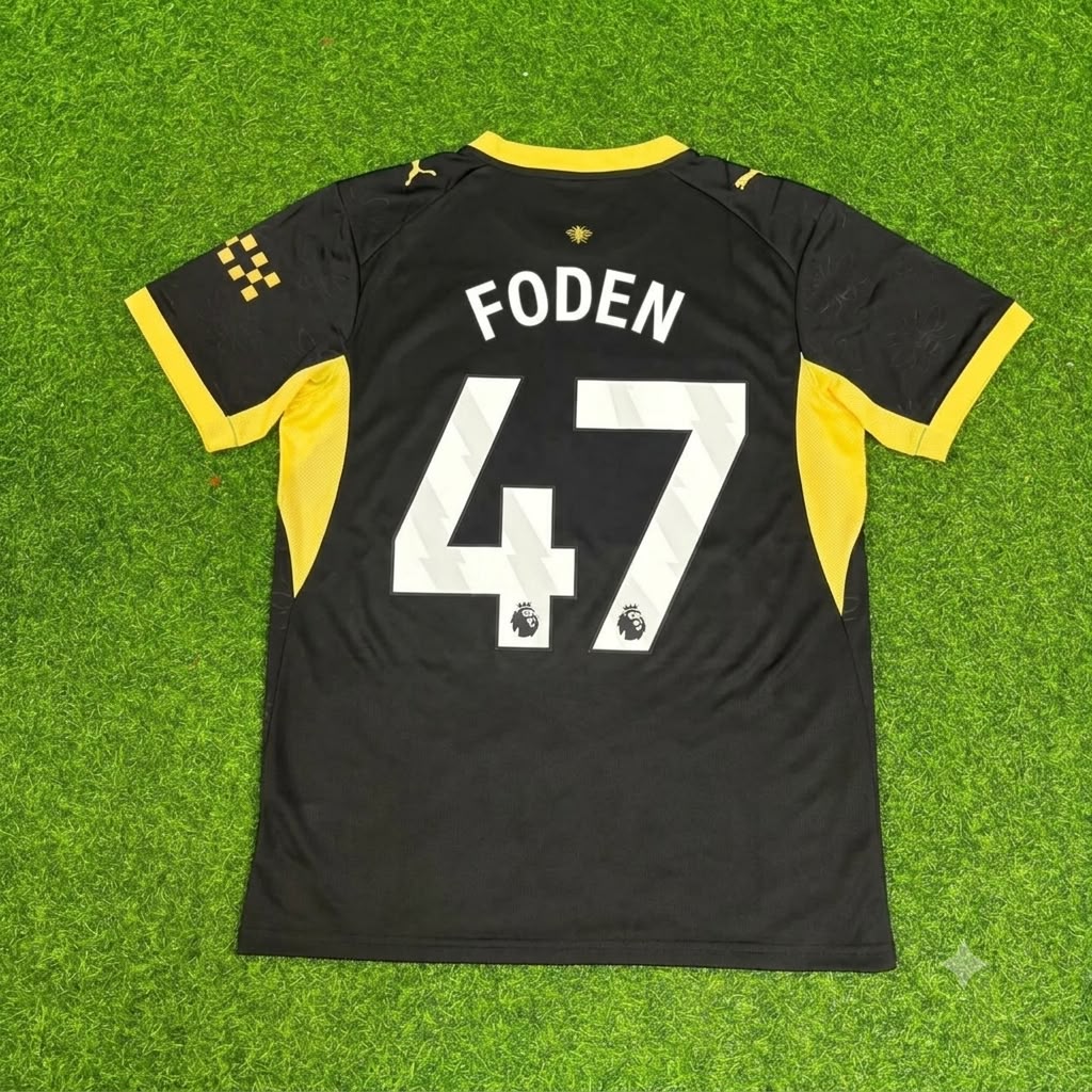 Phil Foden 47- Manchester City Away 2027 Football Jersey