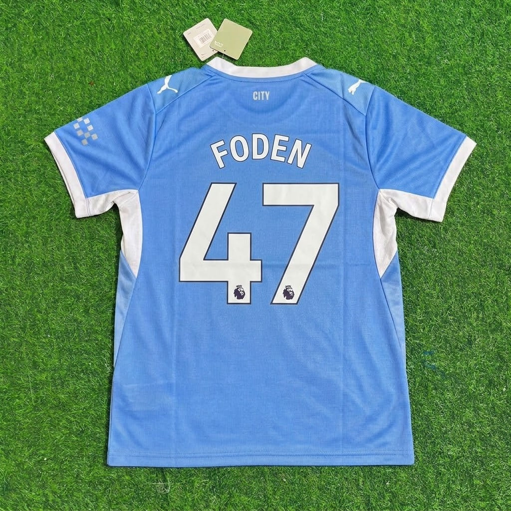 Phil Foden Manchester City 2026 27 Home Football Jersey