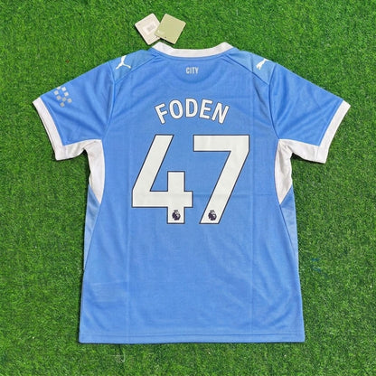 Phil Foden Manchester City 2026 27 Home Football Jersey