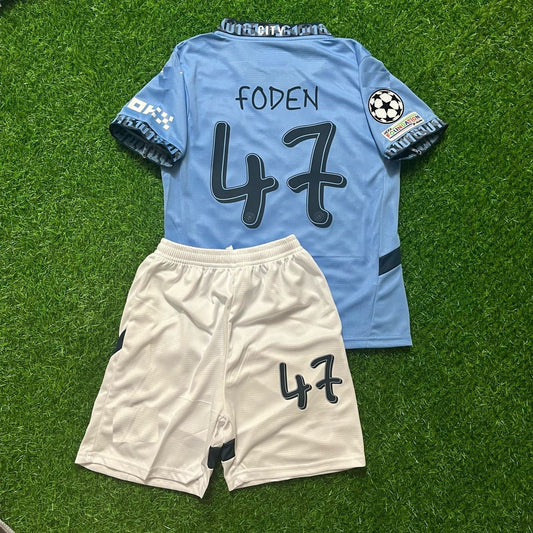 Phil Foden Manchester City Kit Jersey Trikot Maillot