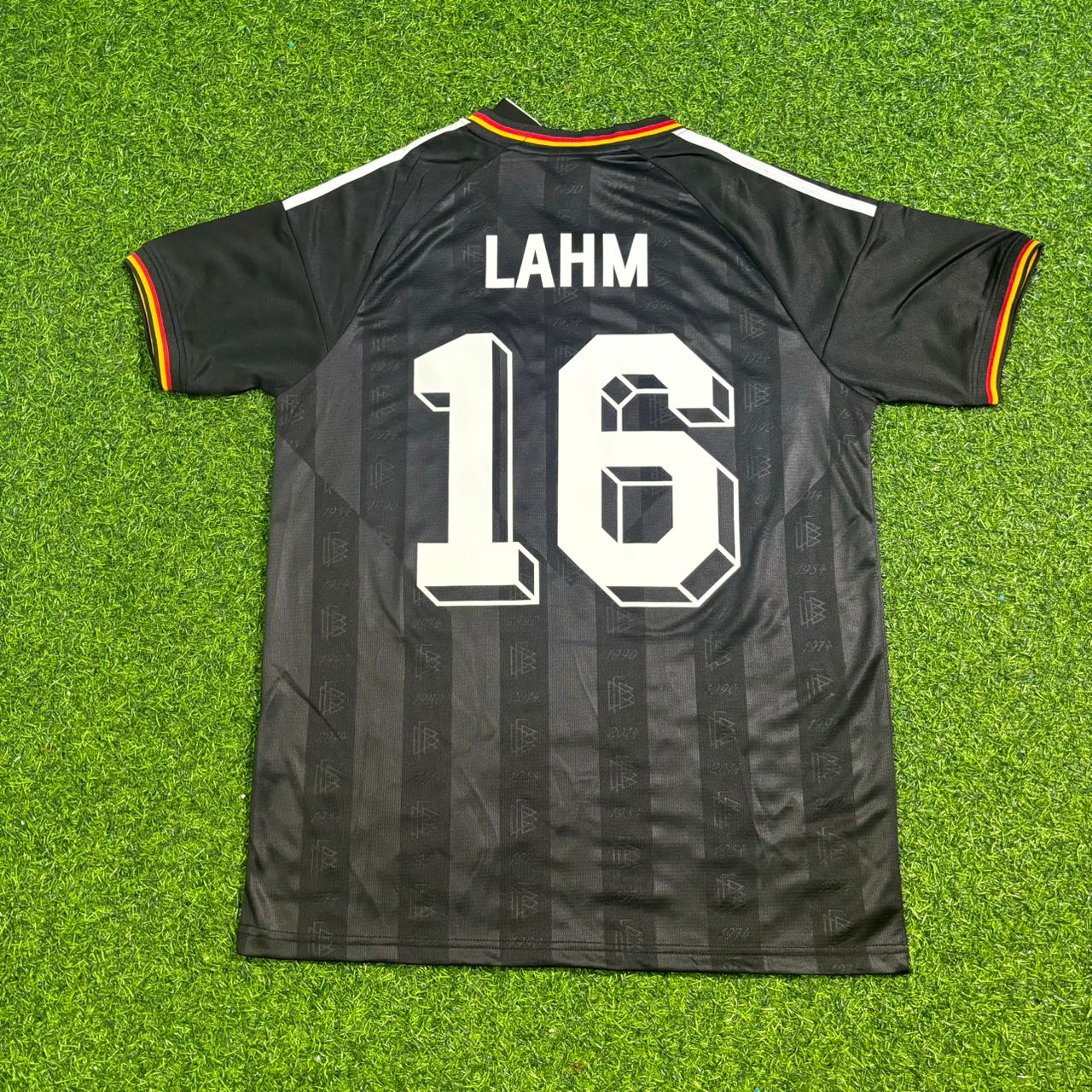 Philipp Lahm 16# Germany Black Retro Vintage Football Jersey Kit