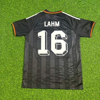 Philipp Lahm 16# Germany Black Retro Vintage Football Jersey Kit