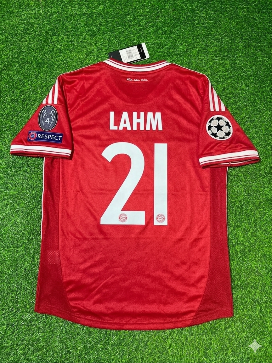Philipp Lahm 21- Bayern Munich 2013 Champions League Wembley Final Football Jersey