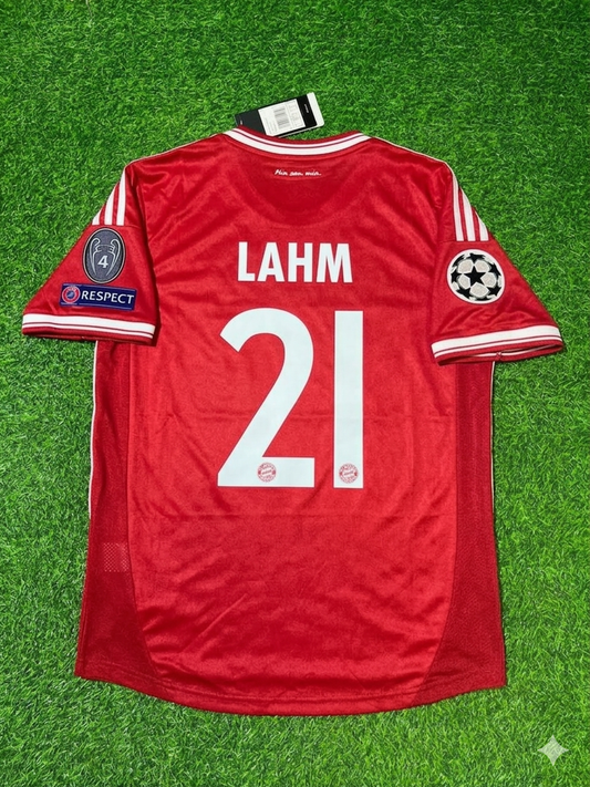 Philipp Lahm 21- Bayern Munich 2013 Champions League Wembley Final Football Jersey