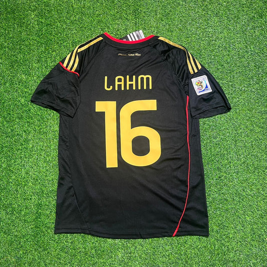 Germany World Cup 2010 Philipp Lahm - Deutschland Black Football Jersey