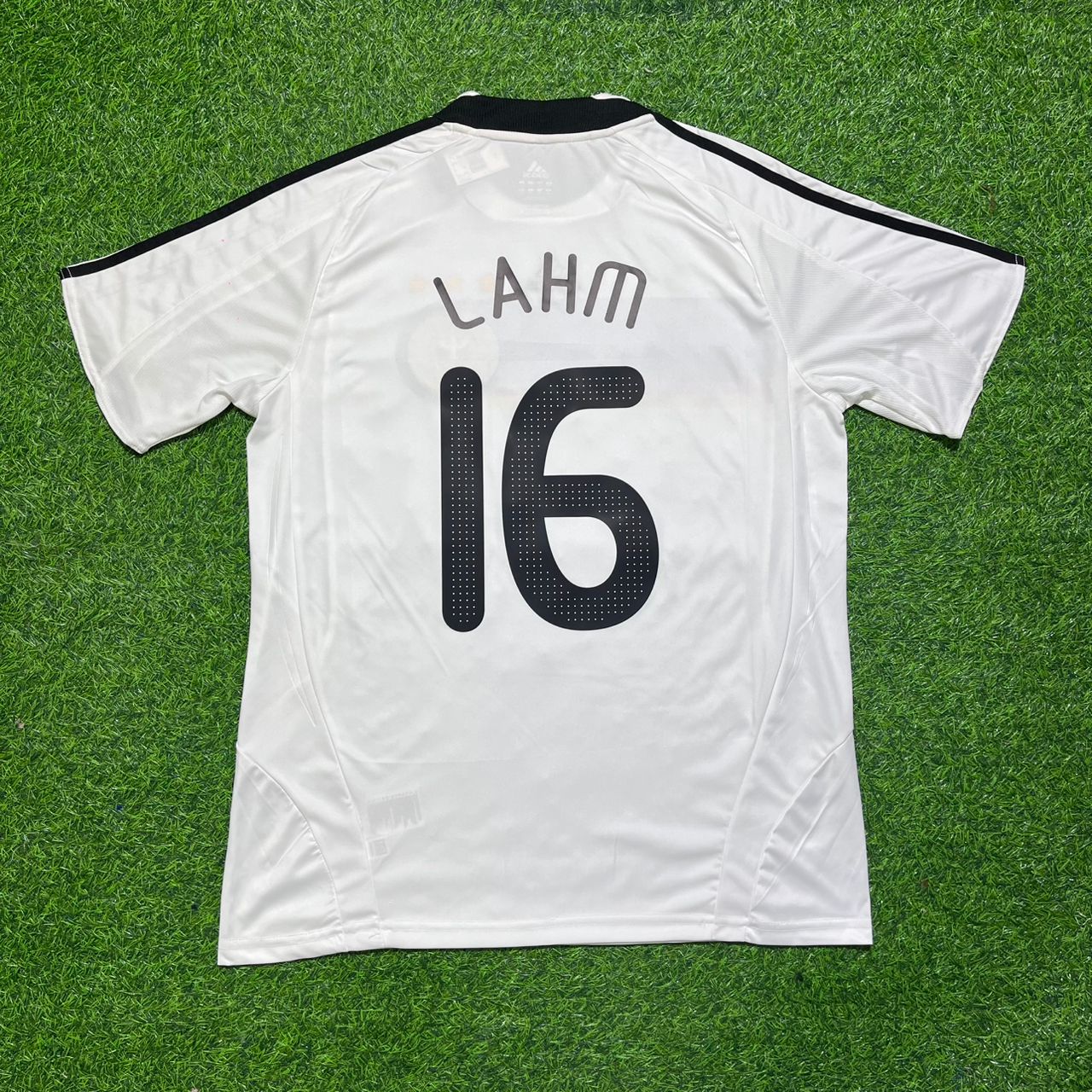 Germany EURO 2008 Philipp Lahm Retro Football Jersey Kit