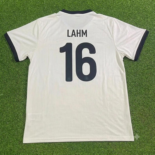 Philipp Lahm Germany 125 Year Special White Football Jersey Kit