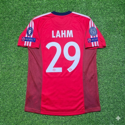 Philipp Lahm Bayern München 2002/2003 Season Home Red Retro Football Jersey