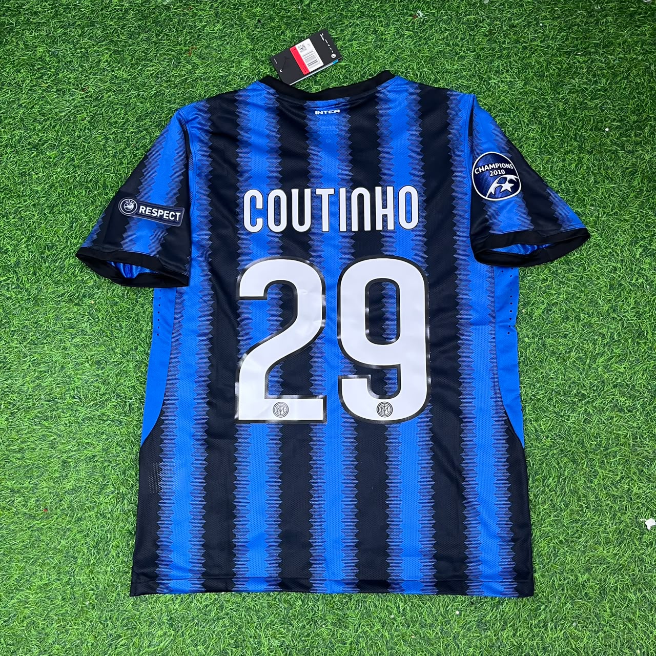 Philippe Coutinho Inter 2011/2012 Football Jersey Kit
