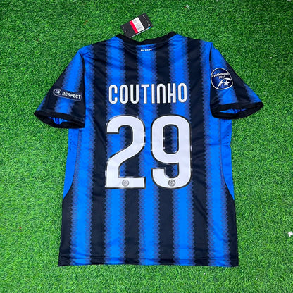 Philippe Coutinho Inter 2011/2012 Football Jersey Kit