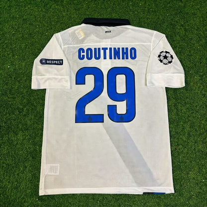 Philippe Coutinho #29 Inter 2011-2012 White Away Football Jersey