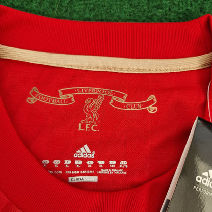 Ryan Babel Liverpool 2010 2012 Season Long Sleeves Red Retro Football Jersey