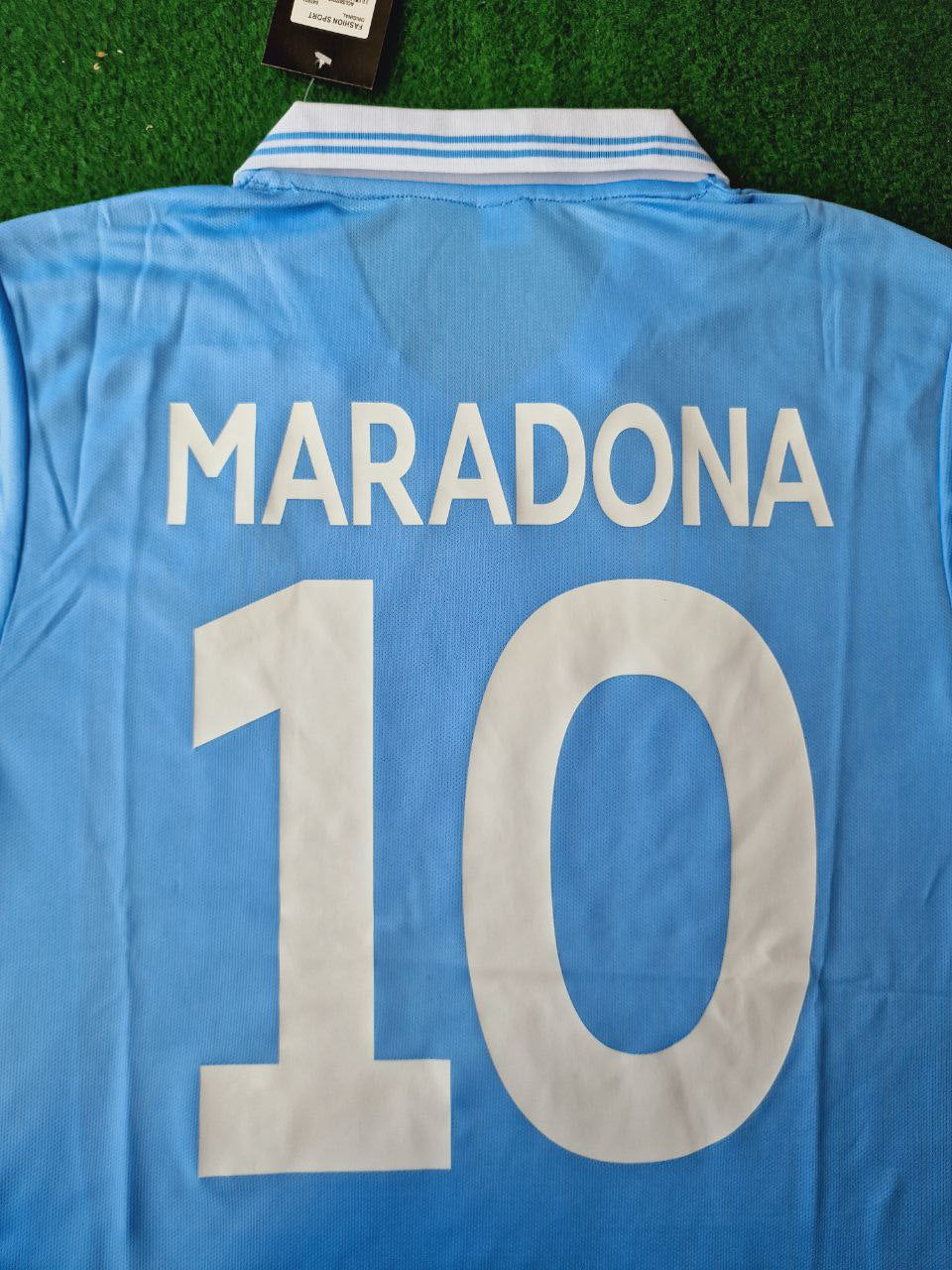 Diego Armando Maradona 10 - Napoli 1985 Retro Football Jersey Trikot Maillot Maglia