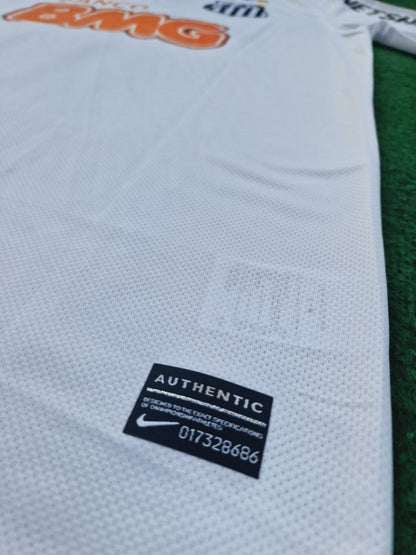 Santos FC Neymar Jr White Retro Football Jersey Trikot