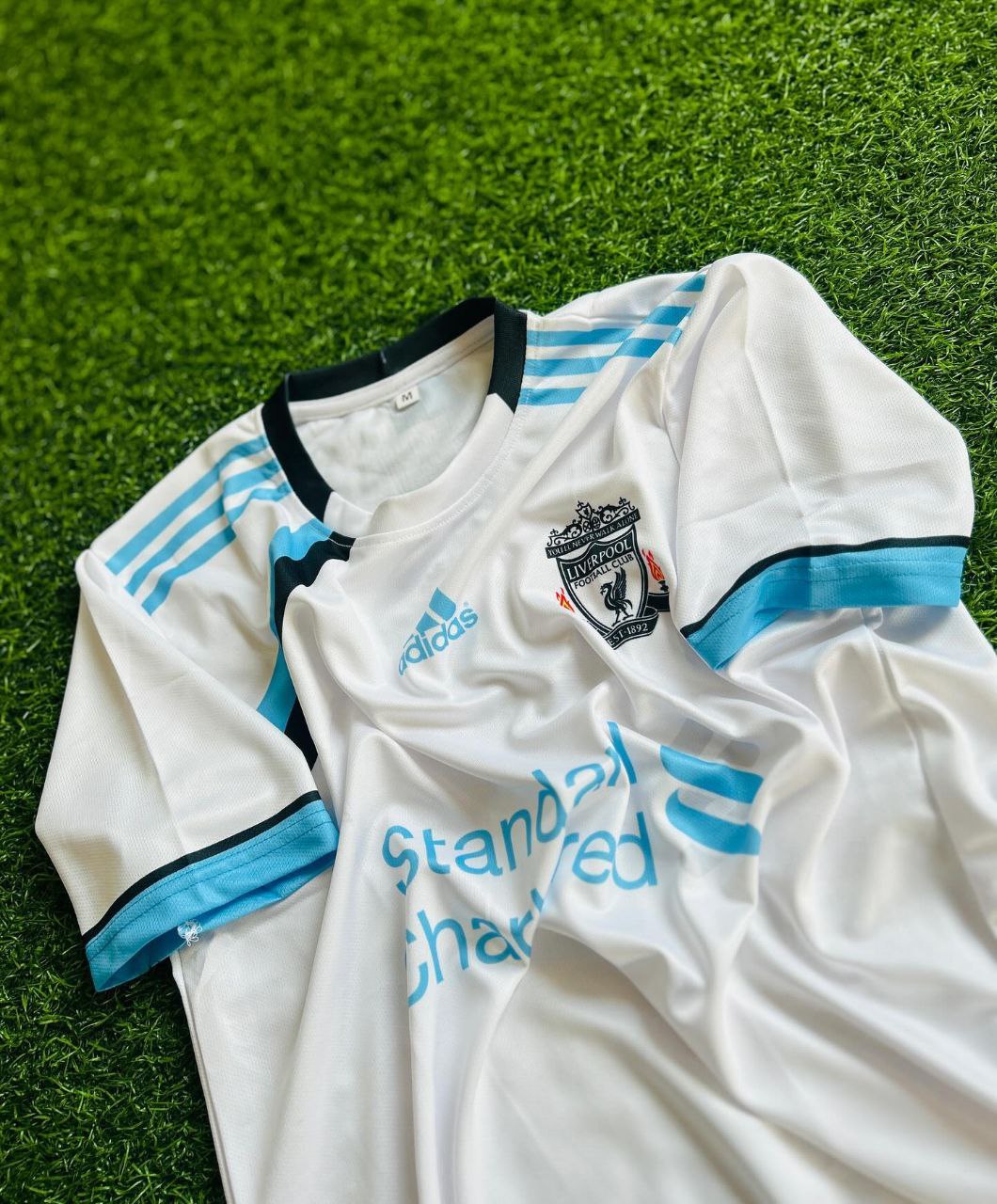Steven Gerard 2011-12 Liverpool White Retro Jersey