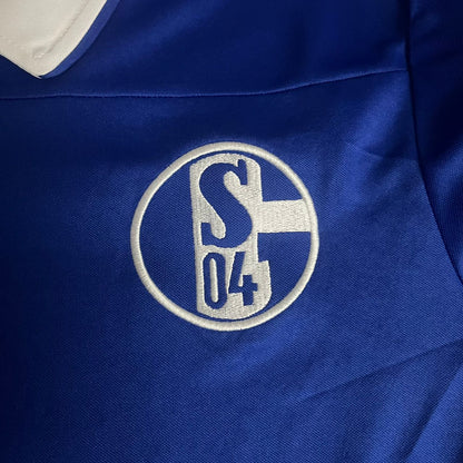 Klaas-Jan Huntelaar Schalke 04 Retro Football Jersey 2010/11 Champions League Season