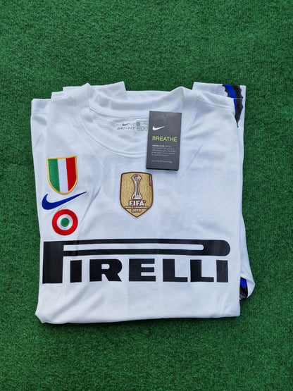 Wesley Sneijder - Inter 2010 2011 White Dragon Football Jersey