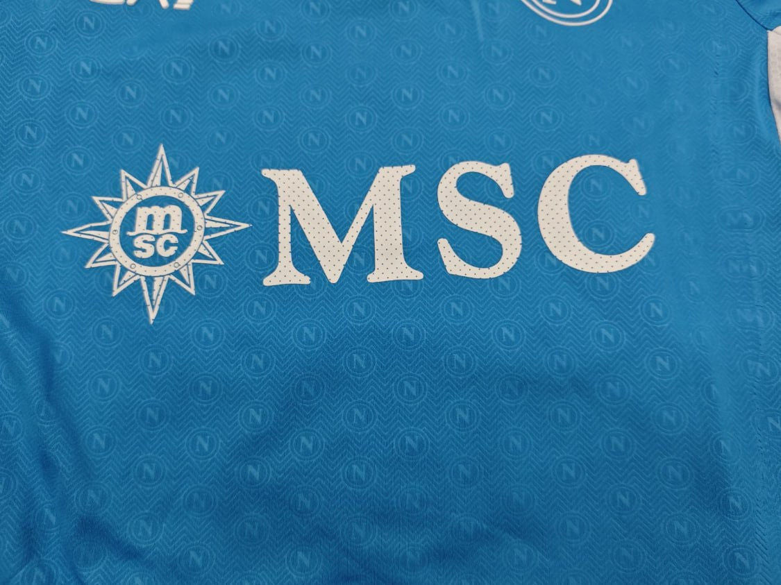 Scott McTominay 8 – Napoli 2024–2025 Home Kit Jersey – | Trikot | Maillot