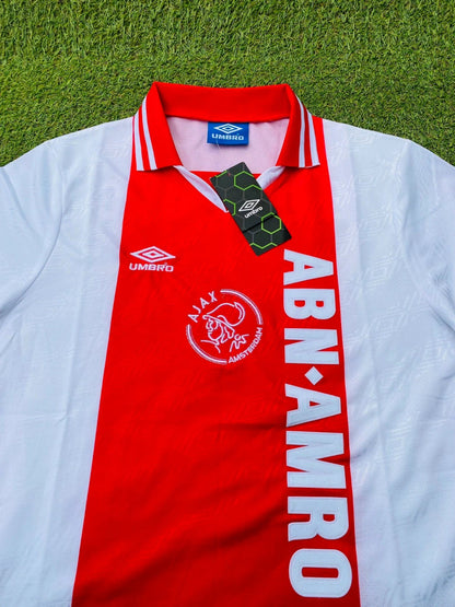 Frank Rijkaard Ajax Retro Golden Printing Football Jersey