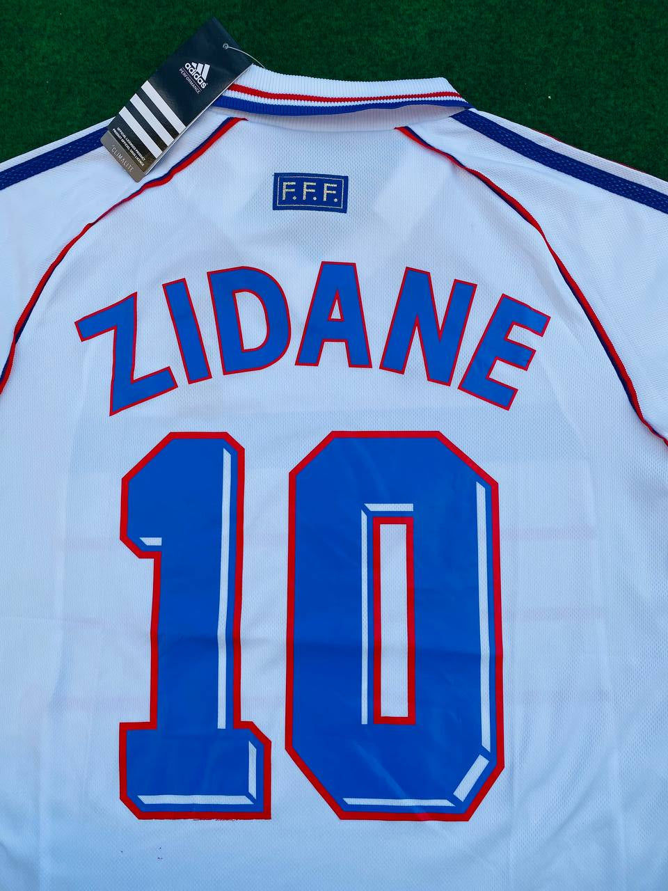 Zinedine Zidane France 1998 World Cup Retro Jersey Maillot Trikot
