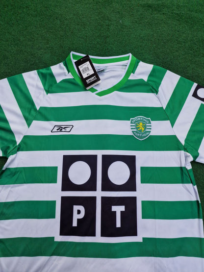 Cristiano Ronaldo First Football Jersey Sporting CP Lisbon 2001 2003