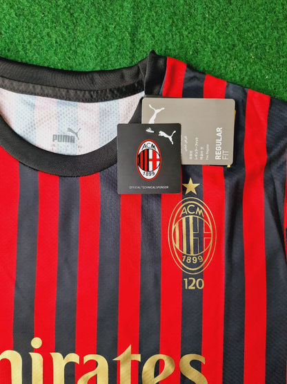 Stephen El Shaarawy AC Milan 120th Anniversary Special Golden Retro Football Jersey Kit