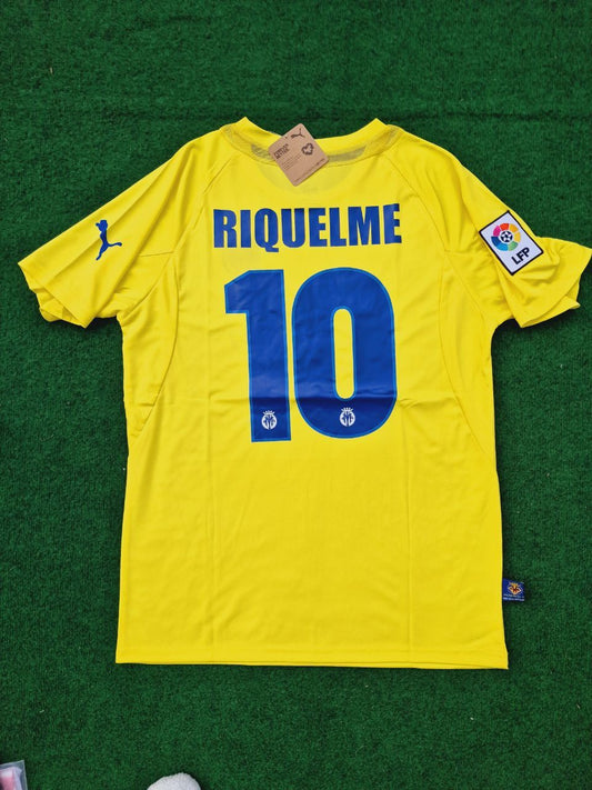 Juan Roman Riquelme Villarreal Retro Football Jersey