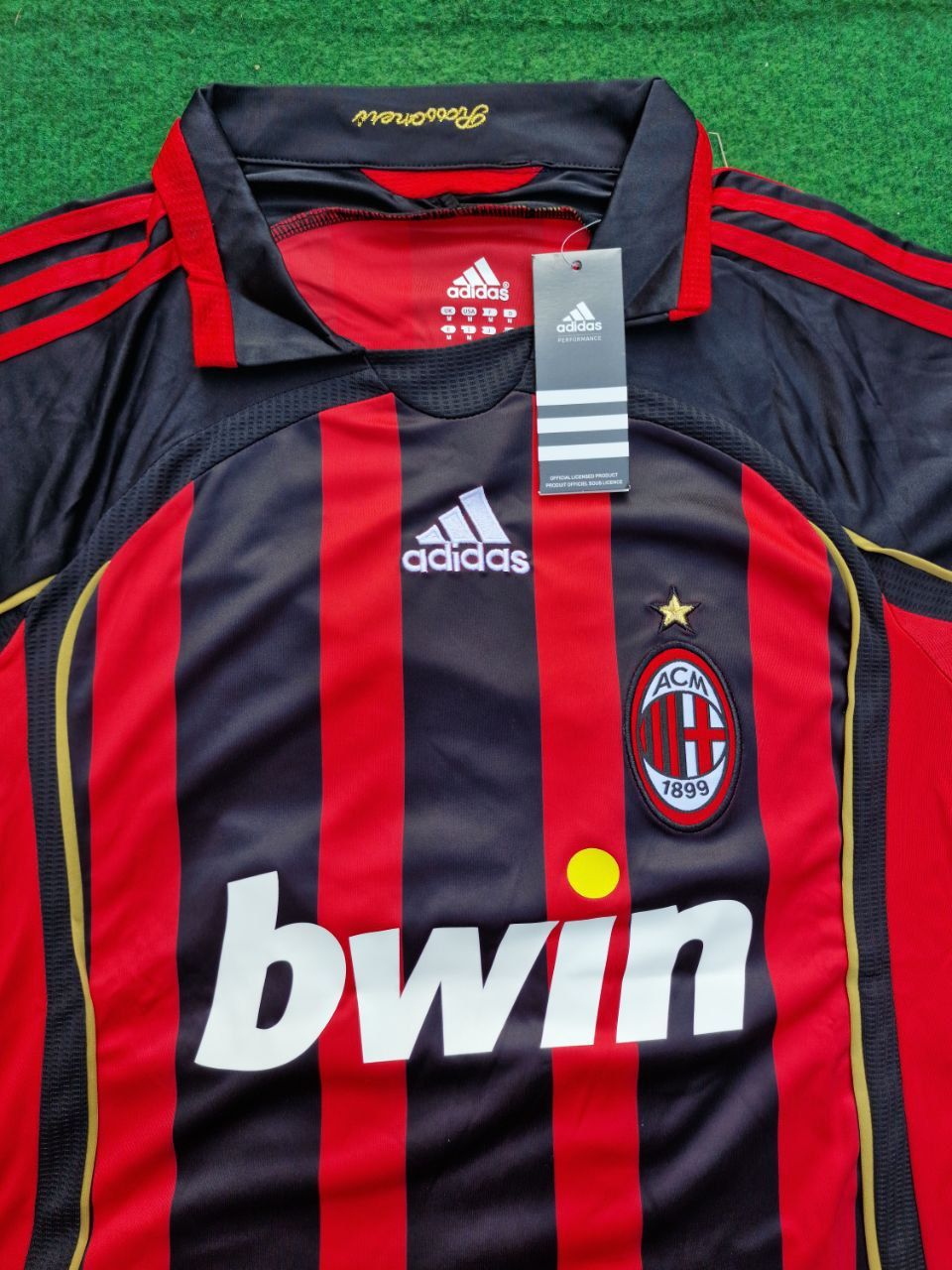 Clarence Seedorf AC Milan Retro Football Jersey