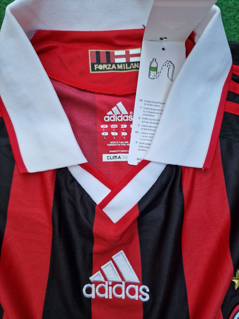 Ronaldinho AC Milan 2010-2011 Season Retro Jersey Maillot Trikot Maglia