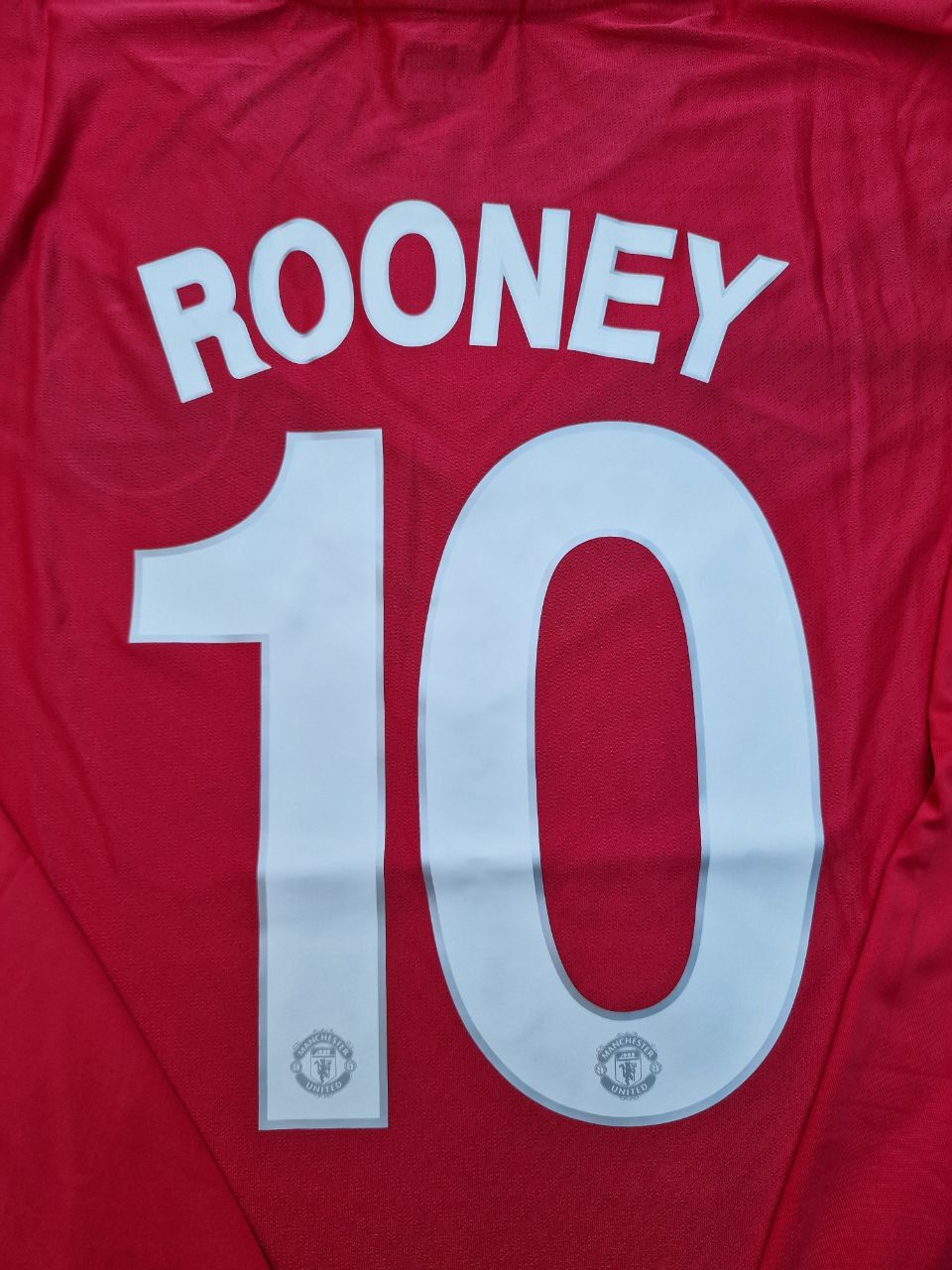 Wayne Rooney Manchester United 09/10 Retro Jersey Maillot Trikot Maglia