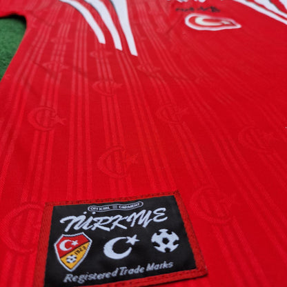 Türkiye Efsane Kirmizi Turkey Retro Kirmizi Özel Forma Football Jersey