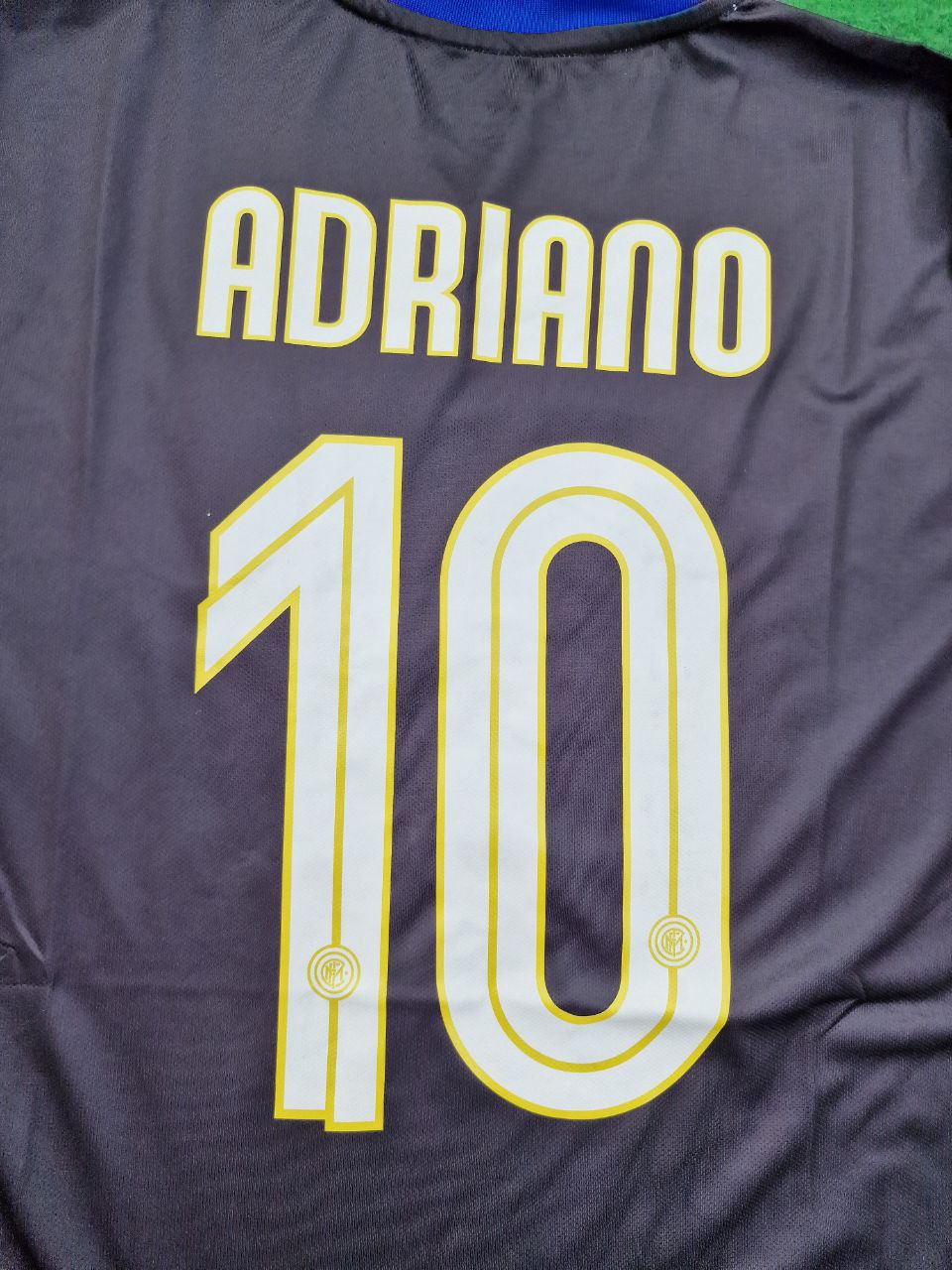 Adriano #10 Inter Milan 2008/09 Retro Football Jersey Kit