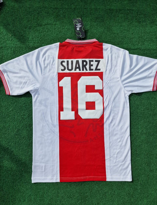 Luis Suarez Ajax Fc Retro Jersey Trikot