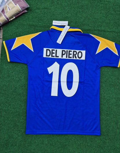 Alessandro Del Piero 10 Juventus 1995 1997 Retro Football Jersey Kit