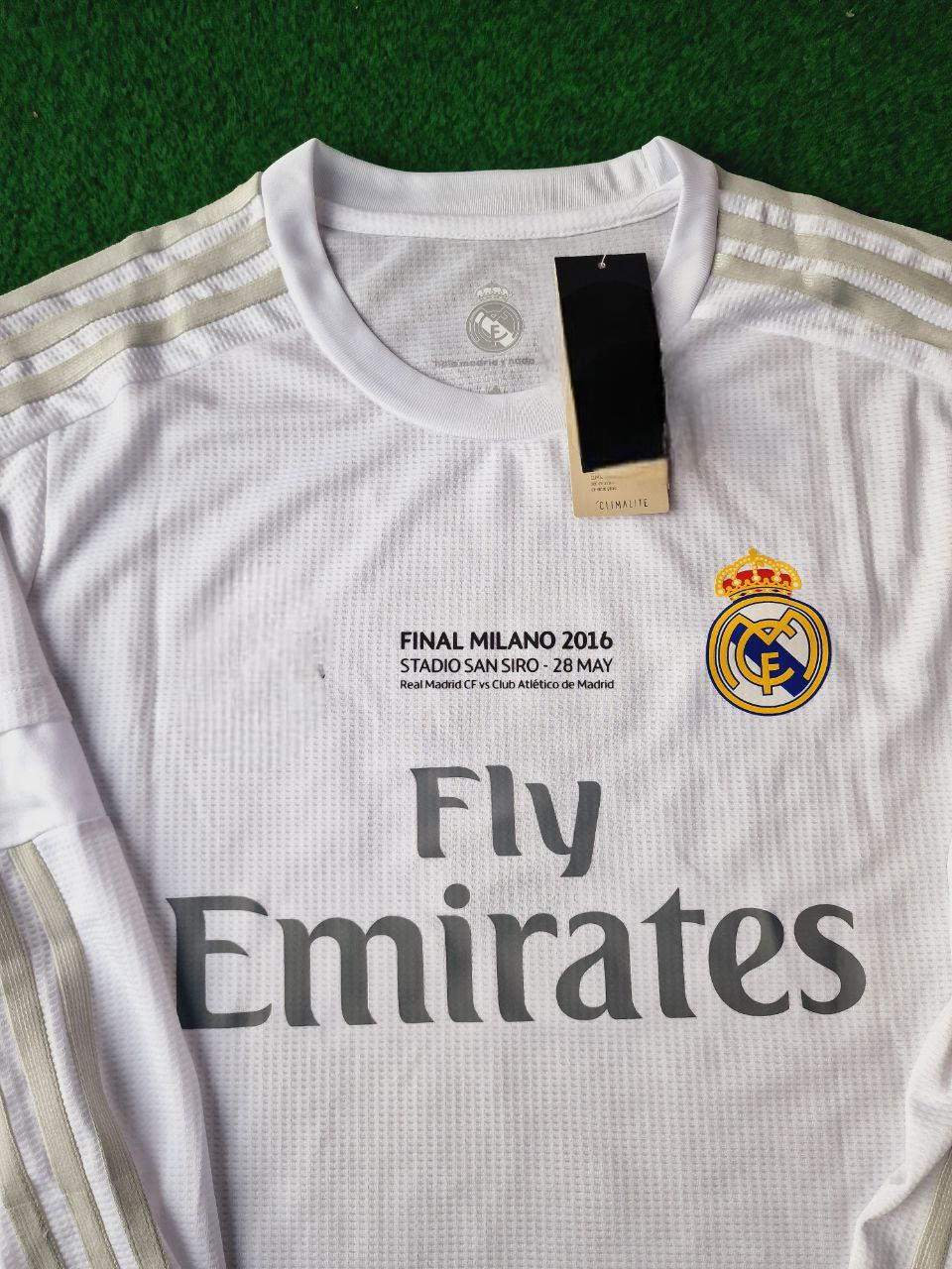 Cristiano Ronaldo Beyaz Retro Uzun kollu
