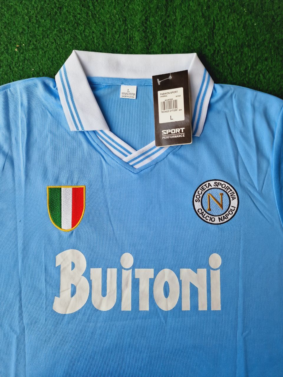Diego Armando Maradona 10 - Napoli 1985 Retro Football Jersey Trikot Maillot Maglia