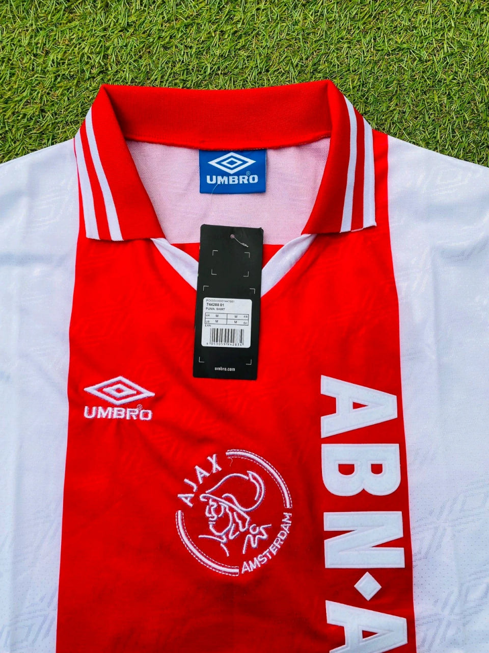 Frank Rijkaard Ajax Retro Golden Printing Football Jersey