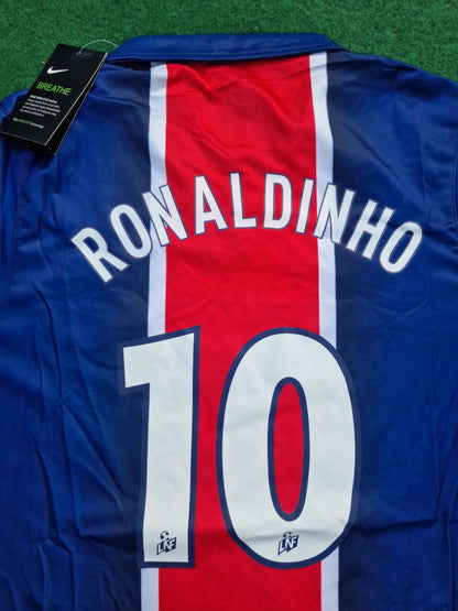Ronaldinho Gaucho Retro Black Football Jersey Collection