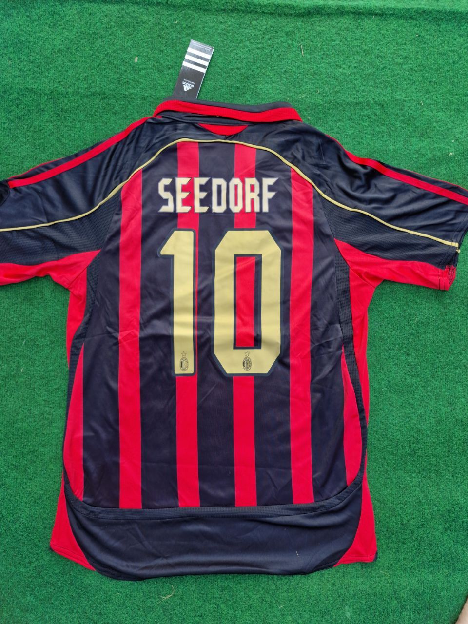 Clarence Seedorf AC Milan Retro Football Jersey
