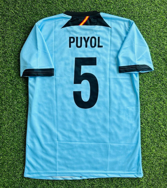 Carles Puyol 12/13 Spain Retro Jersey