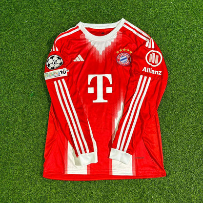 Michael Olise Bayern Munich 2026 Champions League Long Sleeve Football Jersey Kit