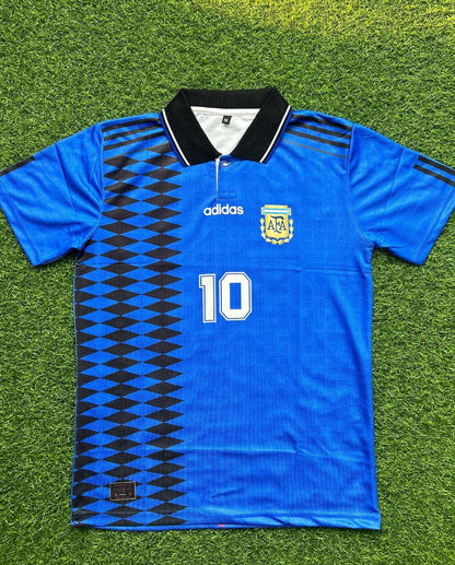 Lionel Messi Argentina Blue Football Jersey
