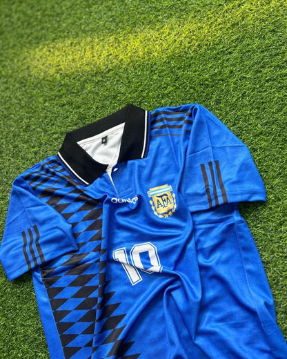 Lionel Messi Argentina Blue Football Jersey
