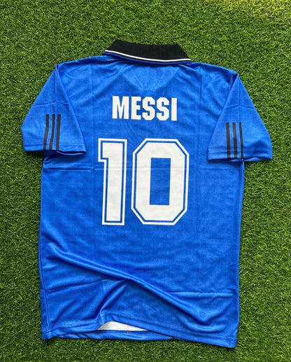 Lionel Messi Argentina Blue Football Jersey