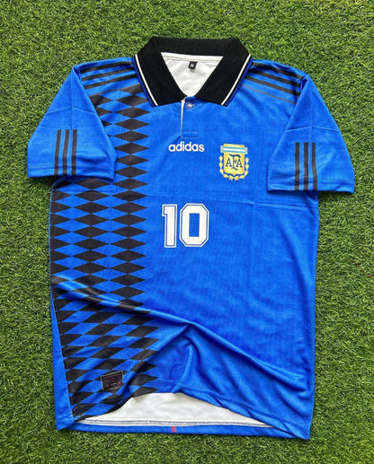Lionel Messi Argentina Blue Football Jersey