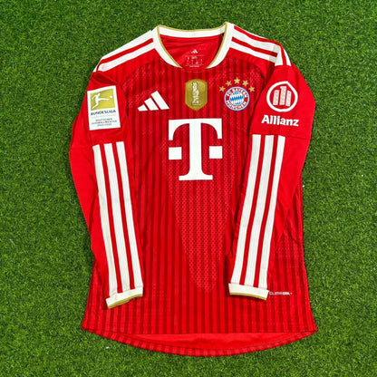 Jonathan Tah #4 Bayern Munich 2027 Championship Long Sleeve Football Jersey Kit