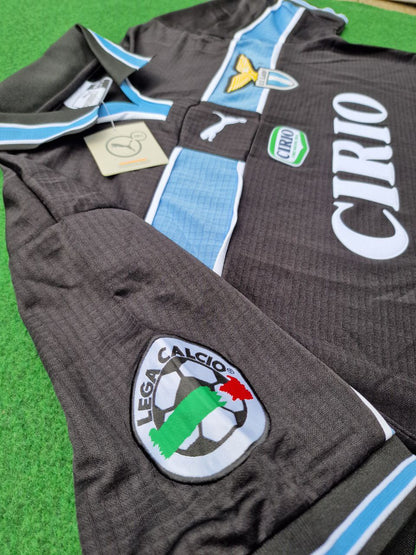 Lazio 2000 Black Retro Football Jersey