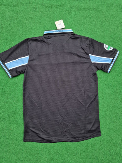 Lazio 2000 Black Retro Football Jersey